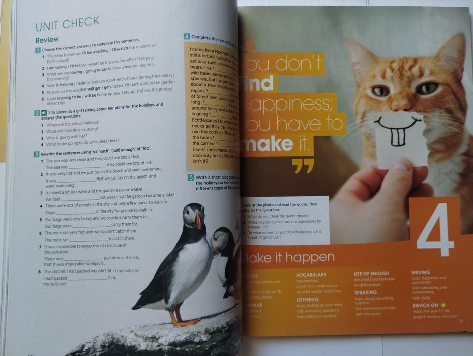 Gold experience B1+ Student's book język angielski 
Stan: bardzo dobry