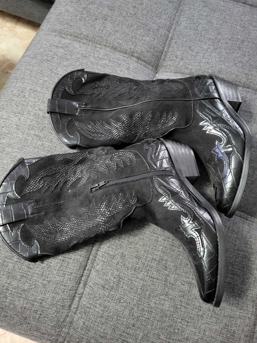 New Leather Boots, Size 36