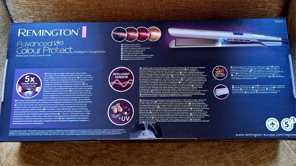 Prancha / Alisador cabelo REMINGTON Advanced Colour Protect