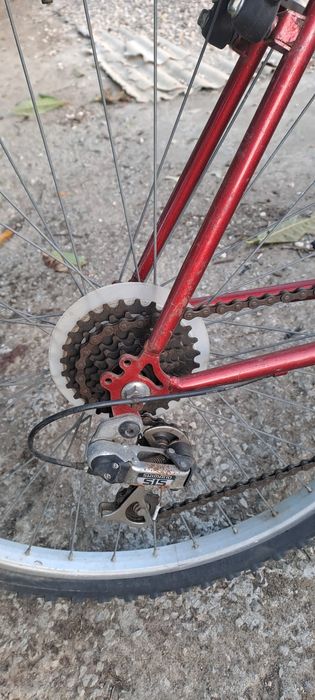 Bicicleta Montanha Esmaltina Vermelha