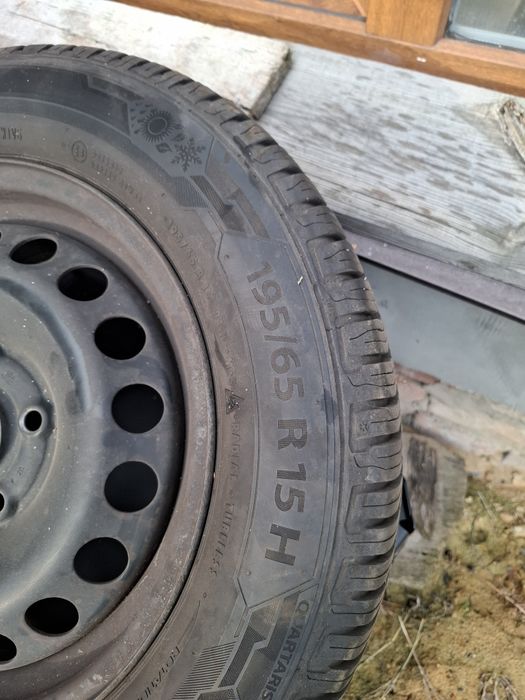 Шини з дисками 195/65/15, VW, Skoda,  5*112