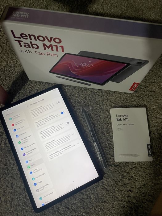 Tablet Lenovo Tab M11 com garantia.