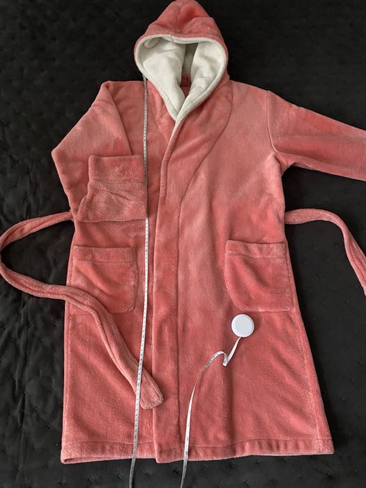 Халат теплий з капюшоном