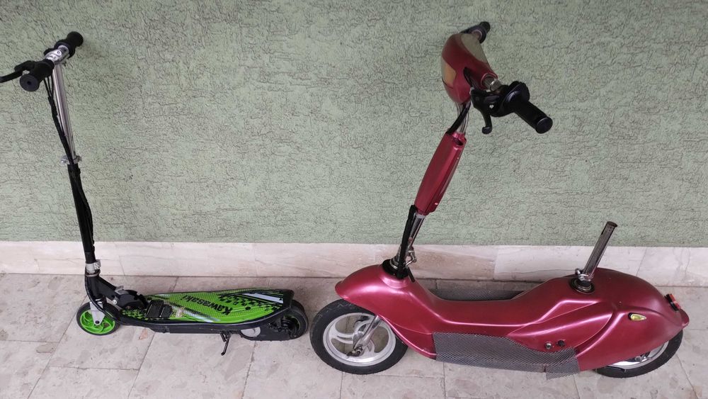 2 hulajnogi elektryczne