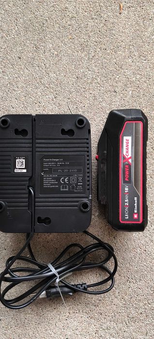 Zestaw bateria plus ładowarka Einhell