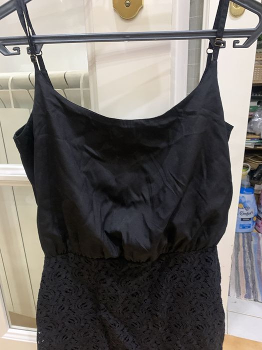 Vestido preto “Lefties” tamanho S de alças