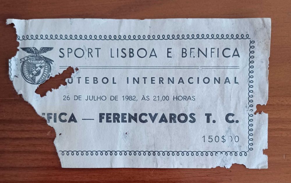 Bilhete de Futebol