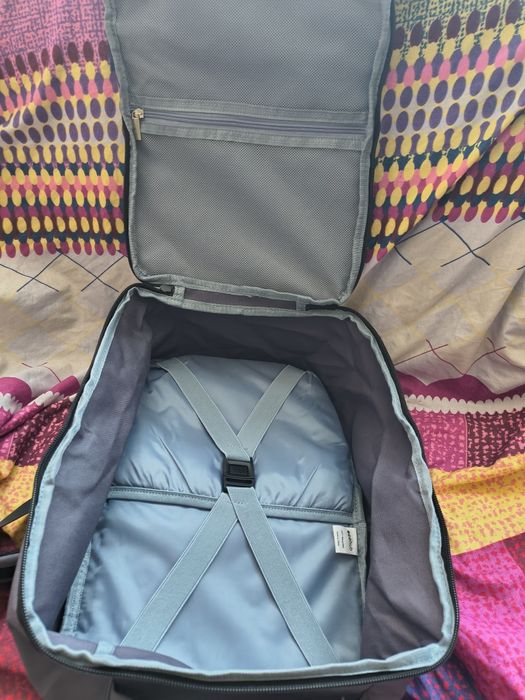 Ecohub plecak podręczny kabinowy Ryanair 20l, 40x20x25cm szary,nowy