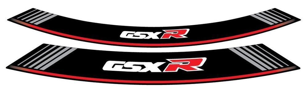 fitas para jantes puig suzuki gsxr conjunto 8 tiras cinzento