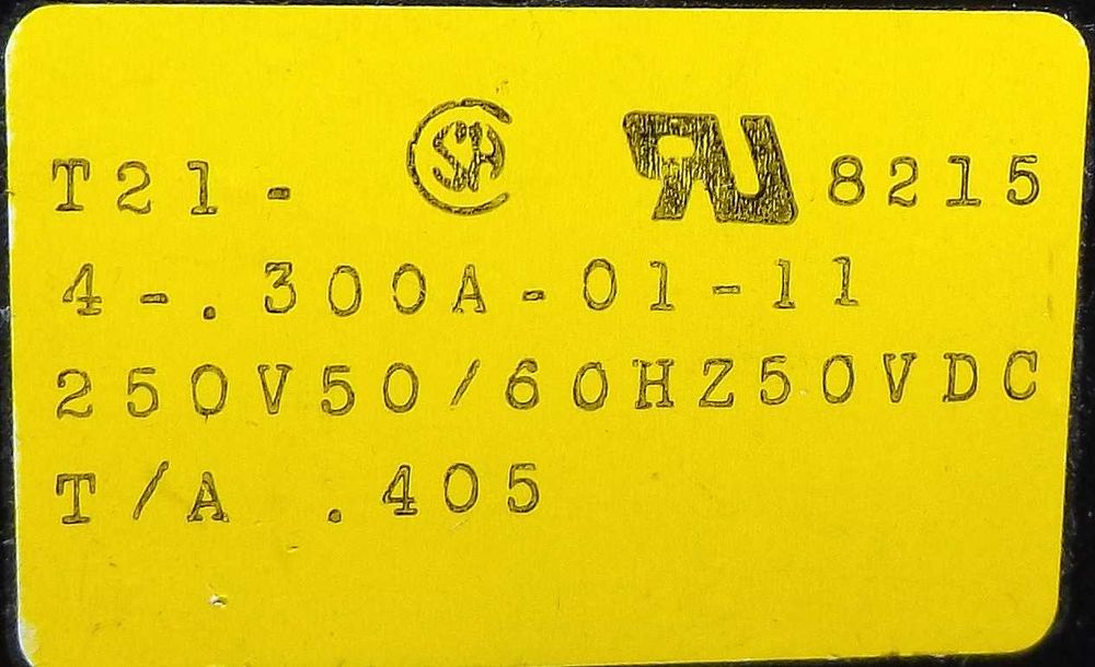 Przełącznik AIRPAX 3A Circuit BREAKER [085-S1]