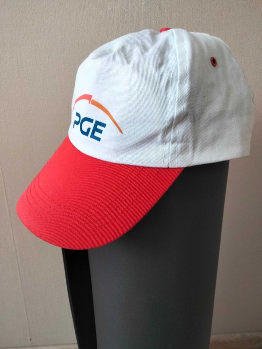Czapeczka z daszkiem, bawełniana bejsbolówka PGE