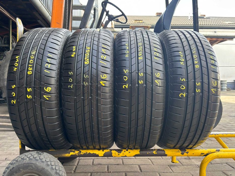 4X OPONY LETNIE 205/55R16 91W Bridgestone Turanza T005 * 7.3MM NOWE!