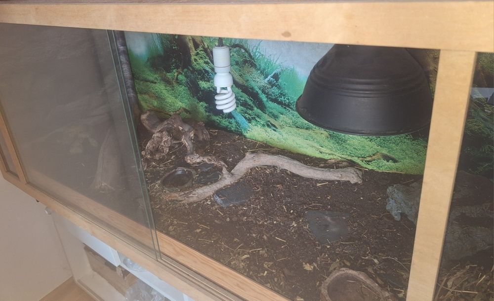 Gotowe terrarium 150x60x60 cm, pod zółwia greckiego/ stepowego