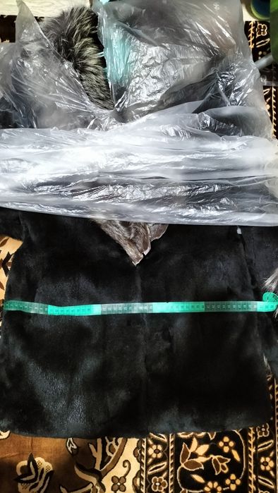 Шуба, мех кролика