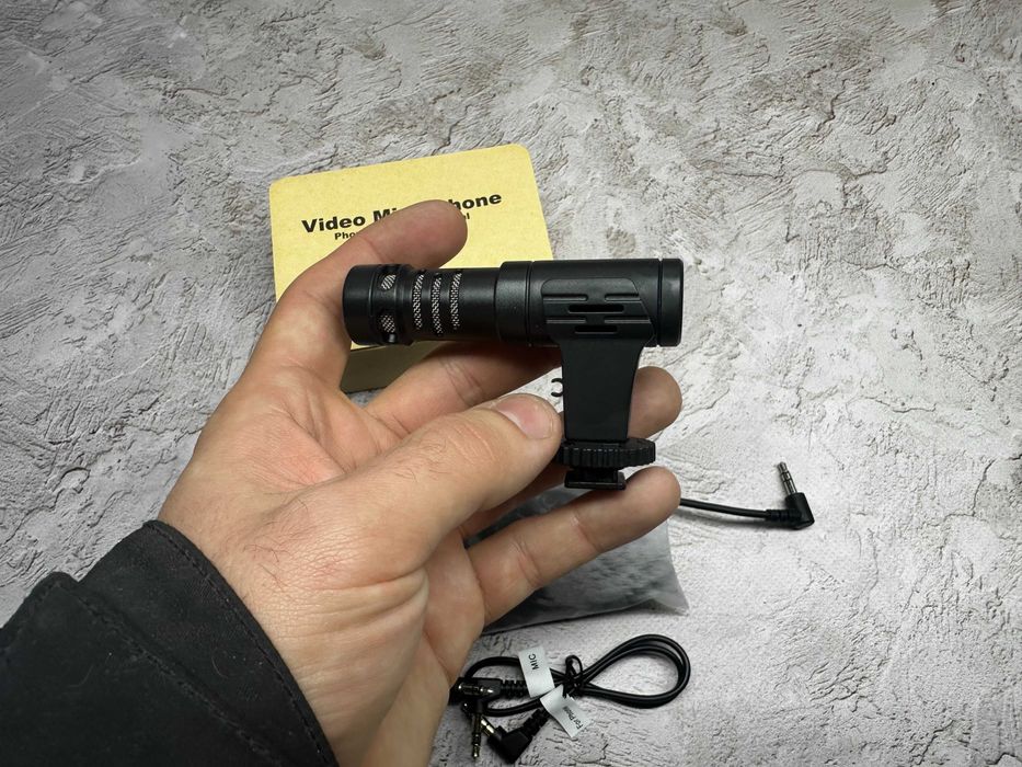 Микрофон для Iphone или камери Новый