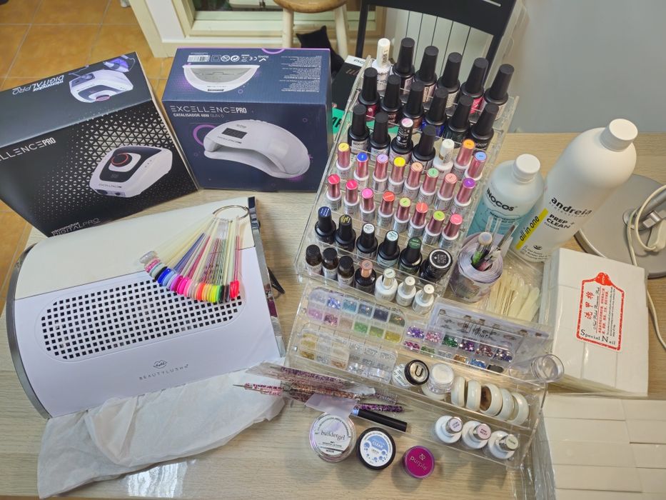 Kit Unhas de Gel SEM TPO
