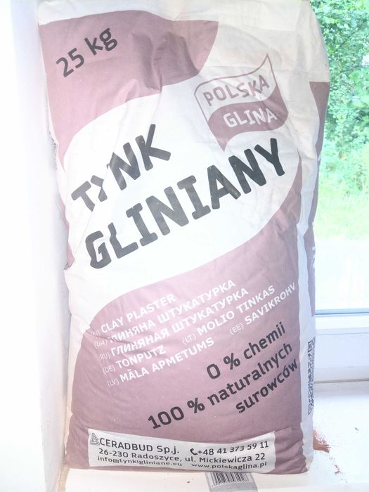 Tynk gliniany 4 worki
