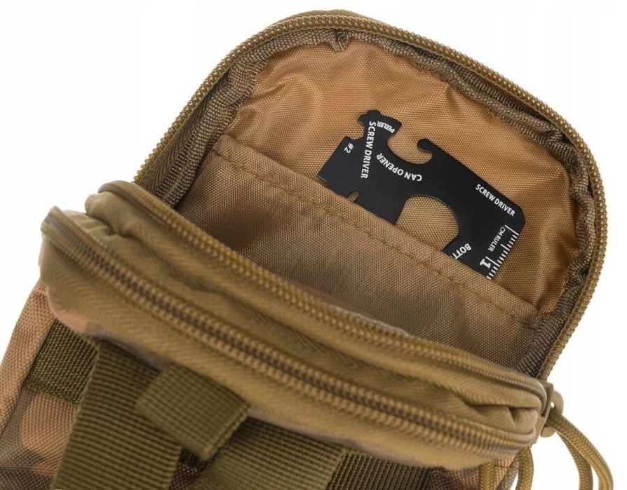 taktyczna saszetka na pasek wykonana z poliestru
