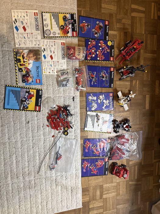 Mix zestawow lego technic