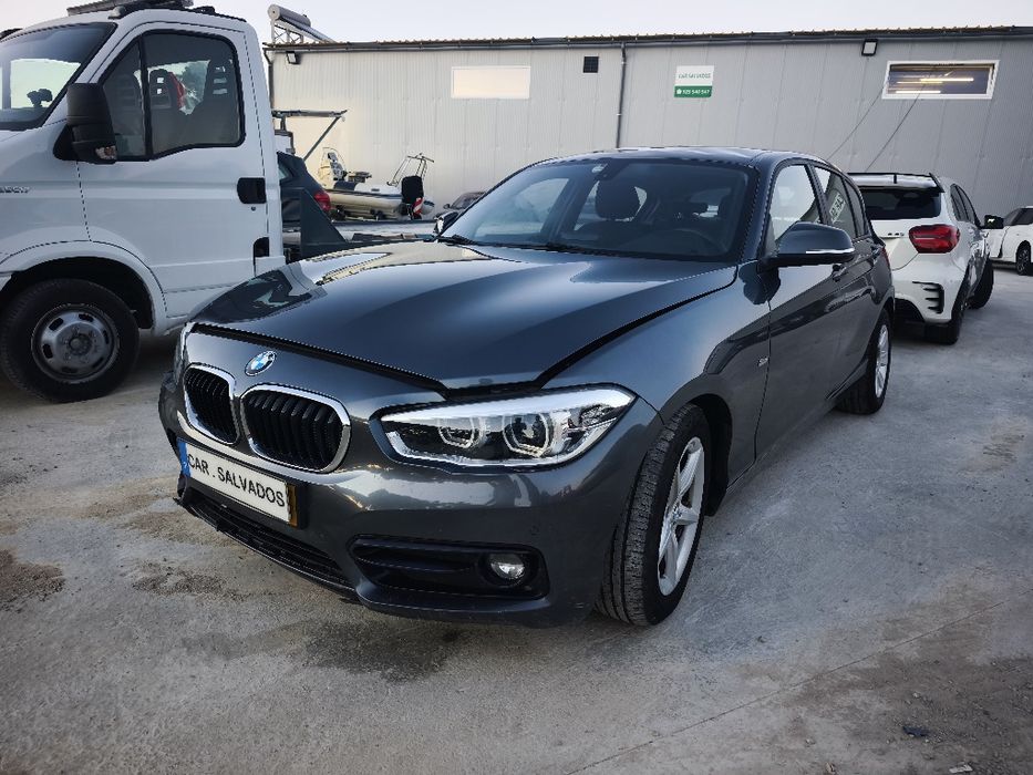 BMW 116D sinistrado