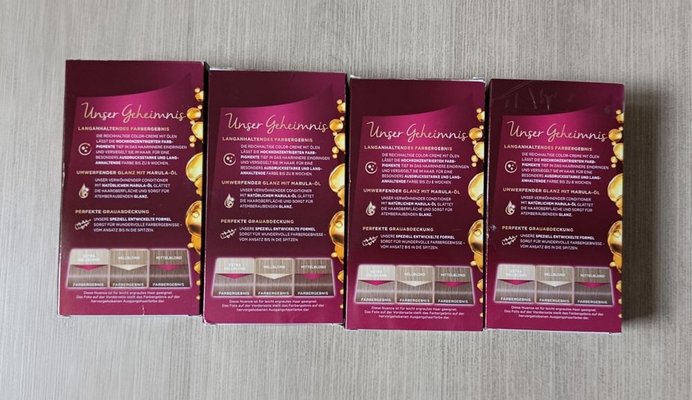 Фарба для волосся "Garnier" і  "Palett"