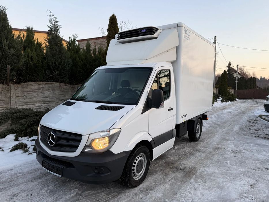 Mercedes-Benz Sprinter 316 2018r Chłodnia Mroźnia -20*C CARRIER XARIOS 350 KONTENER  230V Kamera Klima Drukarka 200 tys Przebiegu