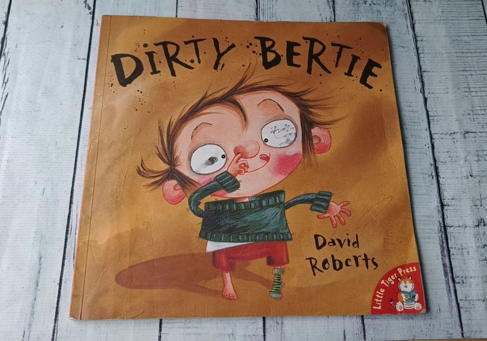 Дитяча книга англійською мовою Dirty Bertie David Roberts