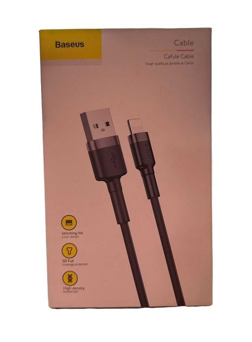 Kabel USB Baseus USB-A - Lightning 3 m Czarno-szary kod 1374
