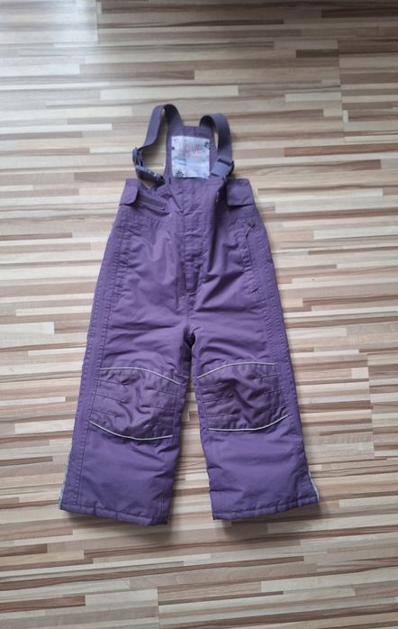 Spodnie zimowe narciarskie (2-3 lata) regulacja, wzmocniony materiał