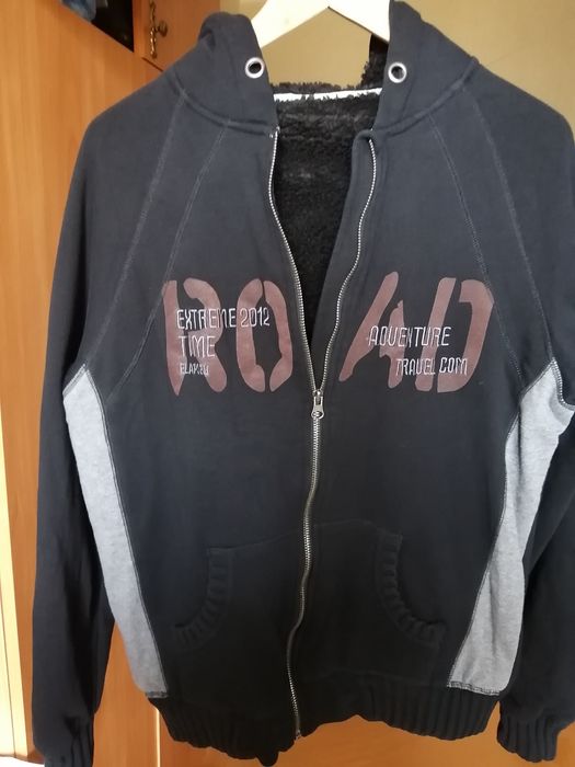 Нова Тепла Куртка Кофта  Худі на меху S-M