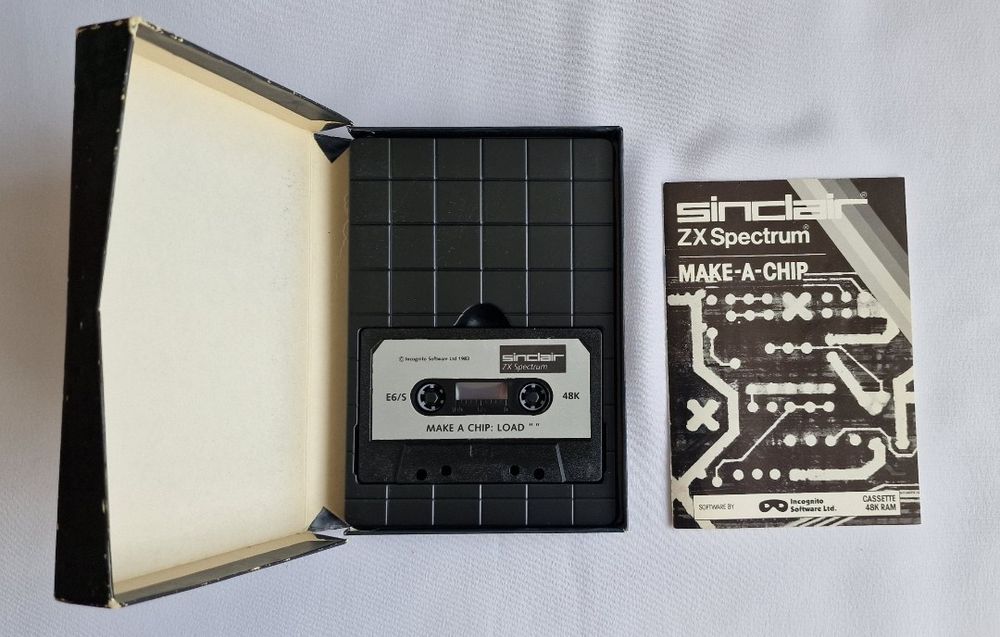 Program Make A Chip ZX Spectrum, pełny box, sprawny