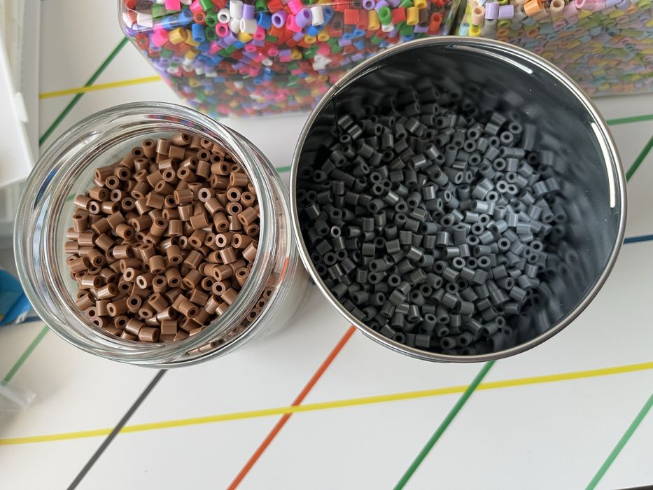 Koraliki do prasowania duzy zestaw Hama, Pysla