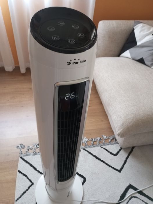 Coluna de ar refrigeração automática