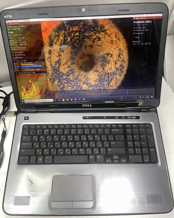 Игровой ноутбук Dell XPS L702X, 17 экран, Core i7, nVidia