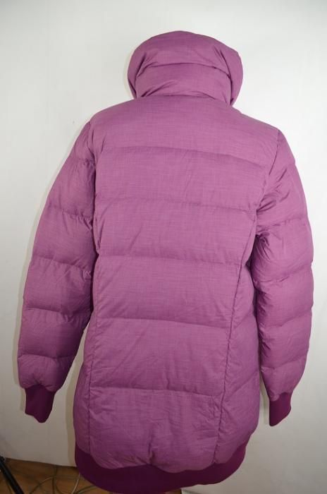 Kurtka Zimowa NIke puch naturalny kaczka szara DAMSKA roz L