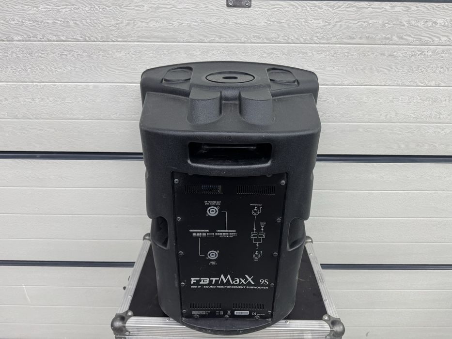 FBT MaxX 9 S oraz nowy wzmacniacz okazja 900w rms cena za set