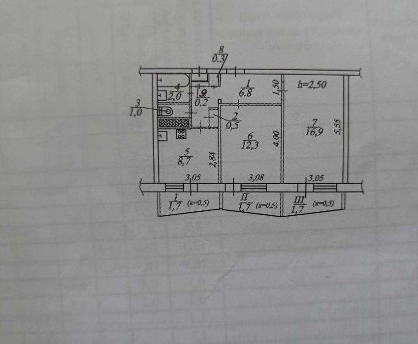 Продам 2 кімн. 54 м2 ЖМ Перемога (б. Слави) ТОП ЛОКАЦІЯ ремонт