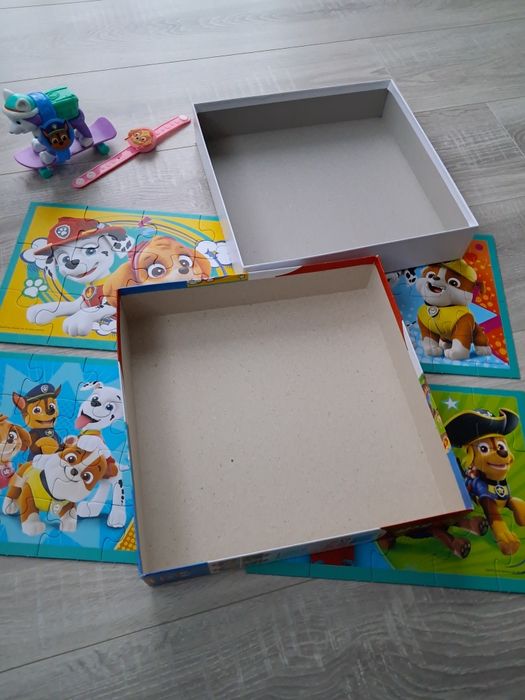 Puzzle 4 w 1 figurka gratis