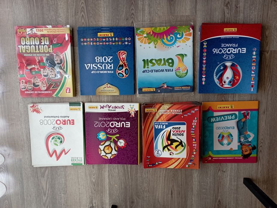 Empty Football Sticker Albums