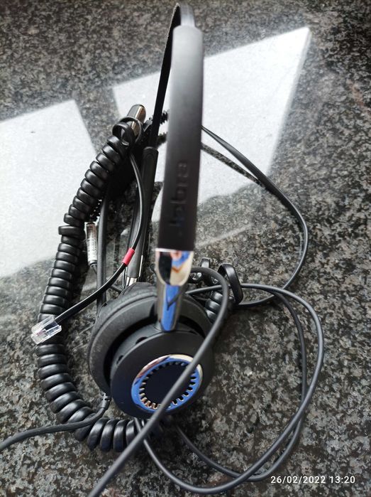 Auricular Jabra BIZ 2400 II Duo black