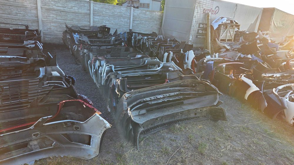 Zderzaki samochodowe Audi Volkswagen Skoda Kia Jaguar Mix przody tyły