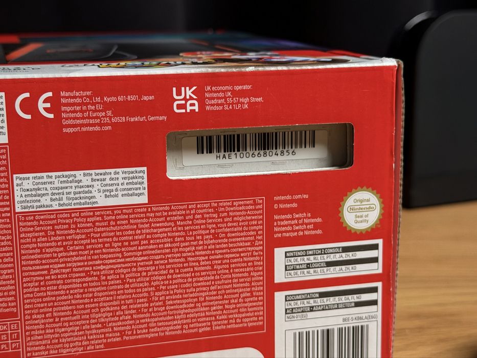 Nintendo Switch 2 + gra mariokart world | stan idealny