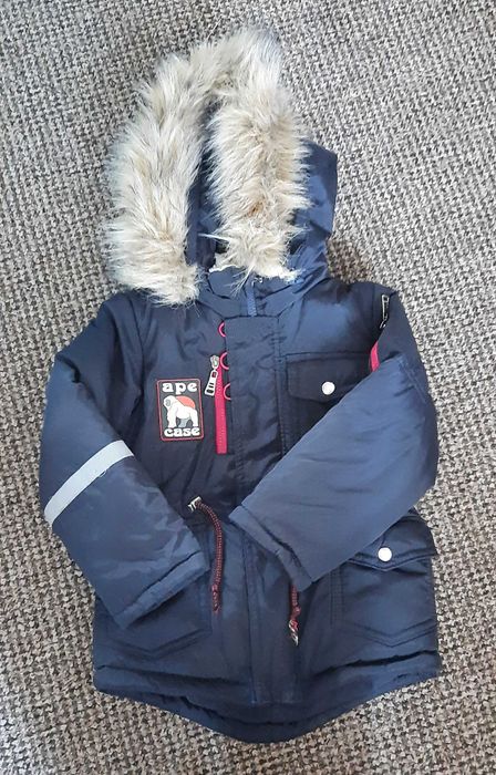 Куртка зимняя на мальчика 3-5 лет