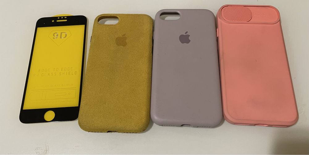 Чехлы стекло Iphone 8