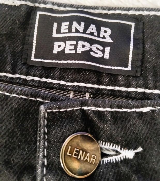 NOWE Lenar x PEPSI Limitowane Spodnie z metką bawełna