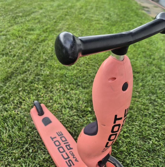 Hulajnoga scoot and ride 2w1 + kask