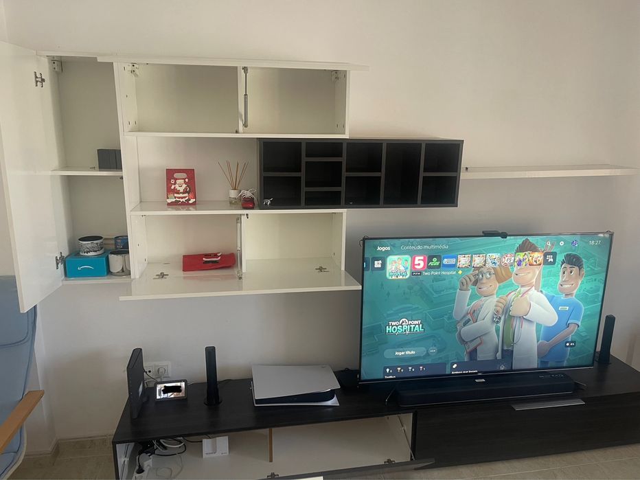 Movel tv e parede Manhattan