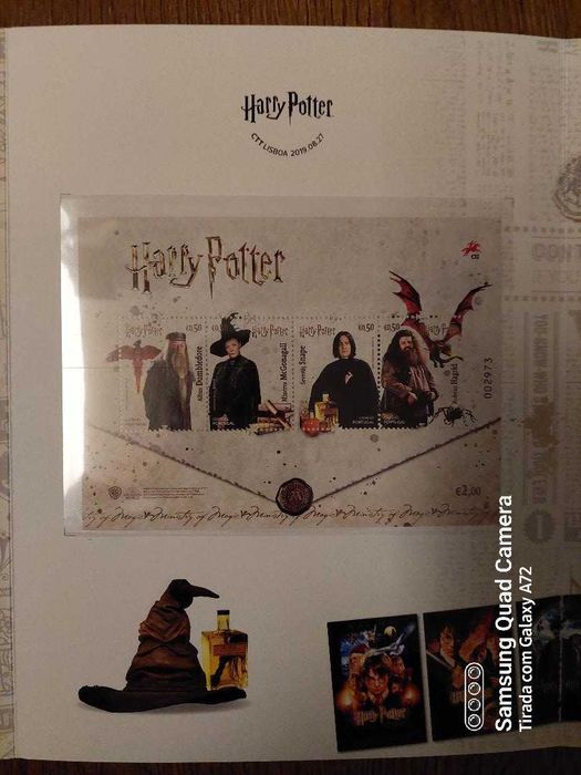 HARRY POTTER - Carteira ediçao especial CTT - 2019