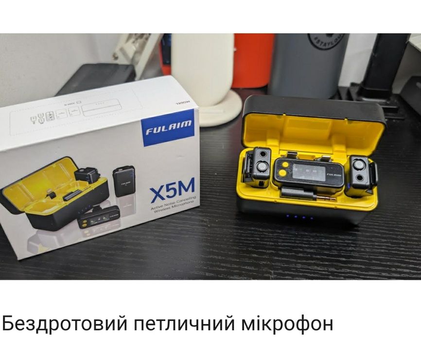 Бездротовий петличний мікрофон Fulaіm X5M