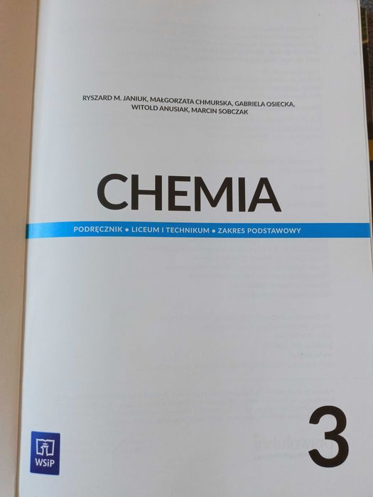 Chemia 3 Podręcznik